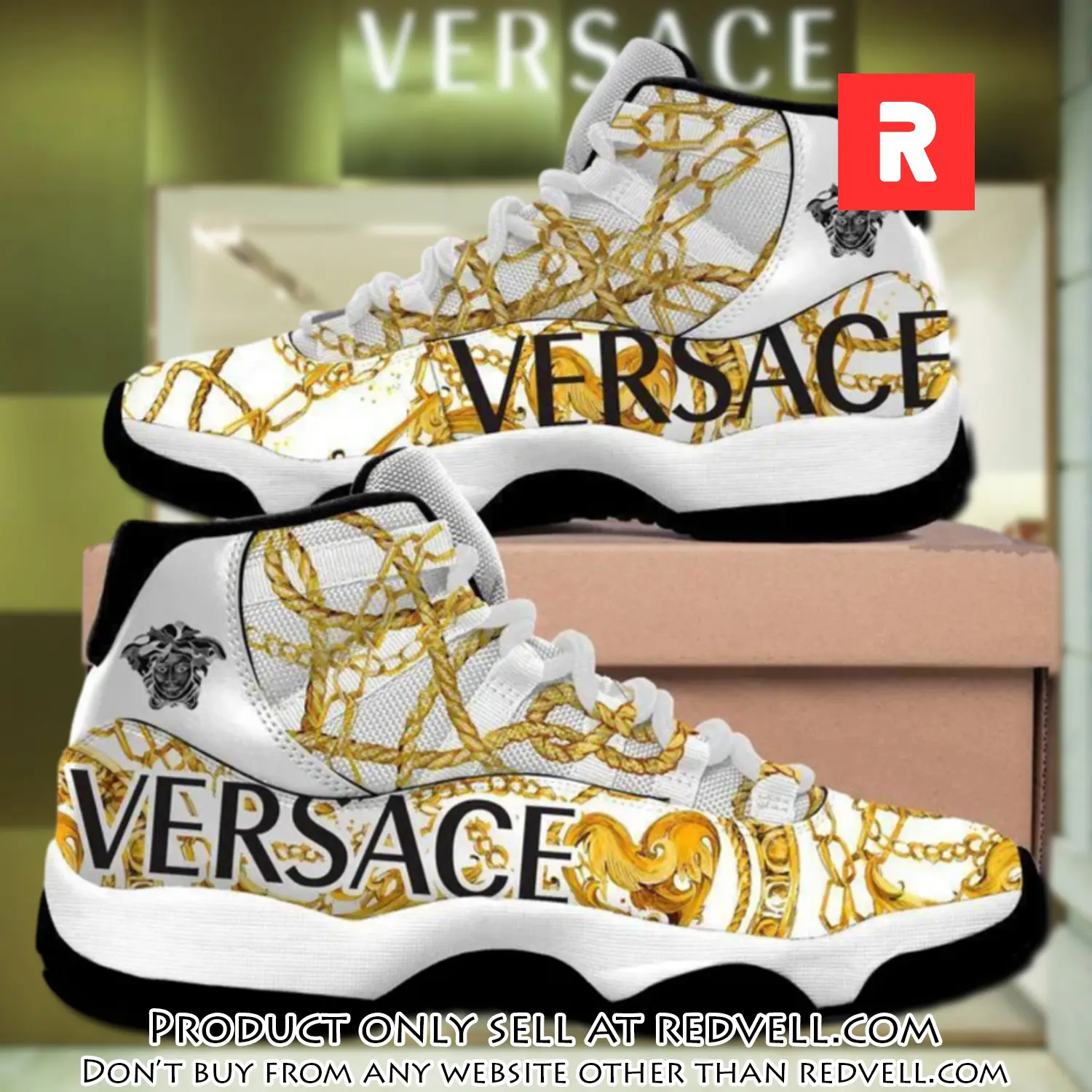 Gianni versace white air jordan 11 sneakers shoes hot  gifts for men women rv3510639